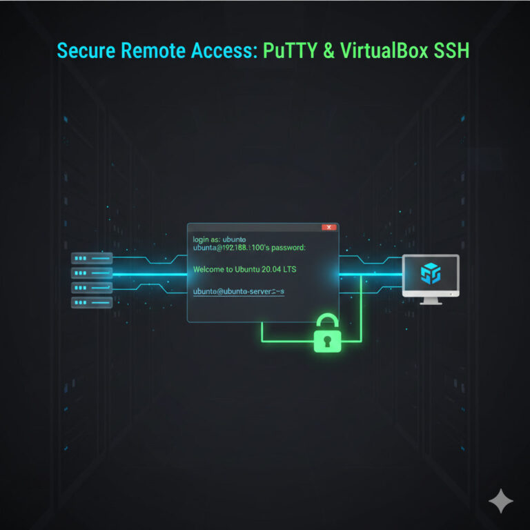 Cómo Acceder a tu Ubuntu Server de VirtualBox con PuTTY