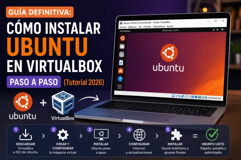 Guía Definitiva: Cómo Instalar Ubuntu en VirtualBox Paso a Paso (Tutorial 2026)